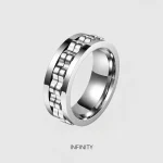 Infinity men ring