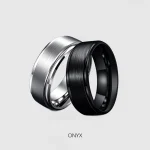 onyx men ring