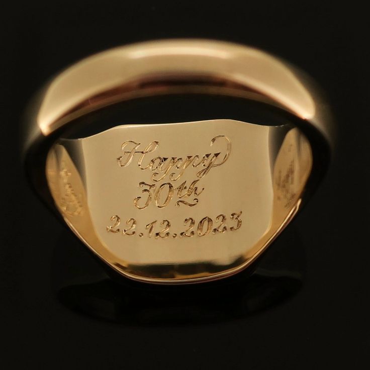 inside ring inscription